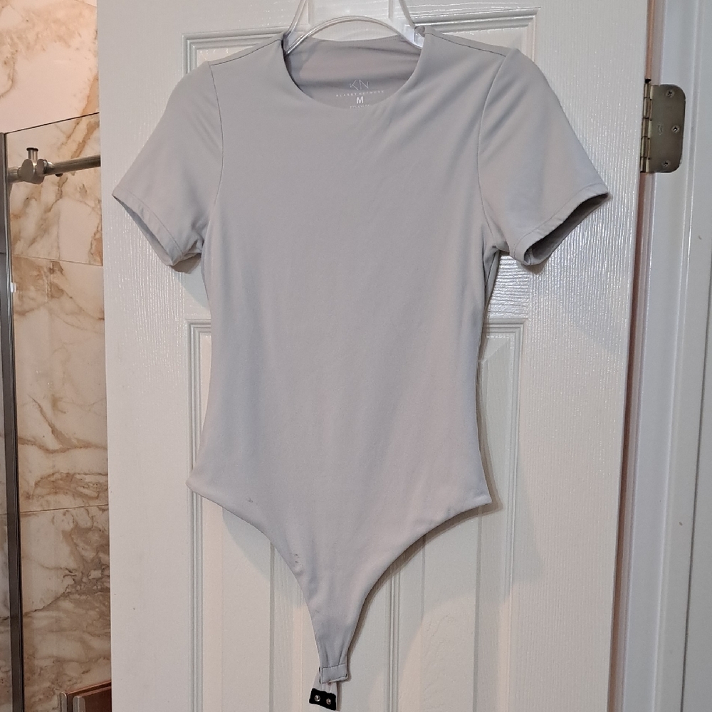 Klassy Network Gray Bodysuit